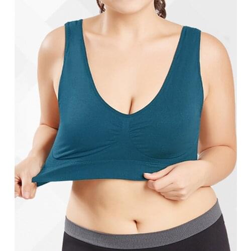 Women Sexy Sport Bras NO Pads Seamless ladies small vest seamless single layer chest wrap sleep yoga sports bra vest Underwear