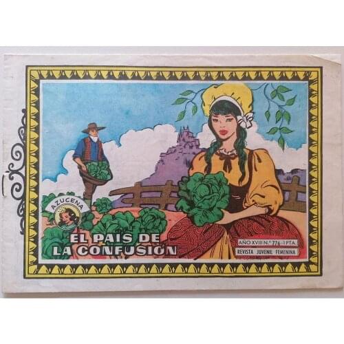 AZUCENA womens youth magazine N. 776, year 1962, ED. TORAY, 1ª edition, author ROSA GALCERAN