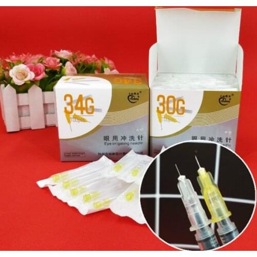 100pcs 34g 4mm Needle Mosquito Needle 32g Korea 4 Mm Disposable Painless Nano Needle
