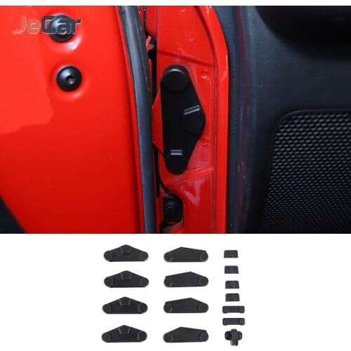 15Pcs Door Screw Protective Cover Anti-Rust Waterproof For Jeep Wrangler JK 2007-2017 Car Accessories