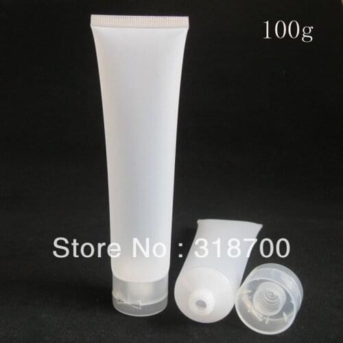 20 x 100g Empty Portable Frost Cosmetic Tube Empty Make Up Tube 100G PVC Soft Tube