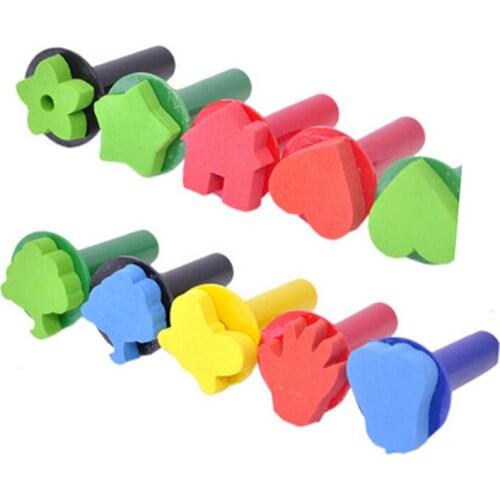 3pcs/set EVA Colorful Children Baby Educational Drawing Toys Set for Baby Kids Nontoxic Material Christmas Birthday Fun Gifts