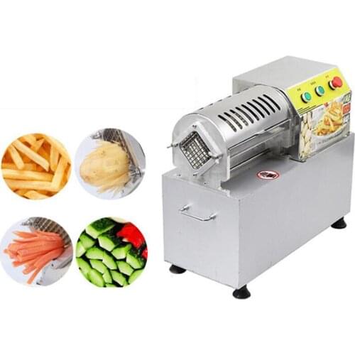 900W commercial cutting bar machine cutting potato cucumber radish machine cutting onion cutting fries machine