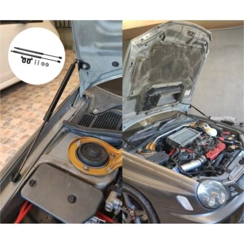 Damper Modify Front Bonnet Gas Struts for SUBARU IMPREZA GD/GG 2002-2007 Carbon Fiber Shock Absorber Car Parts Accessories