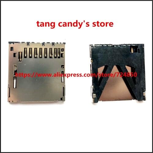 2PCS SD memory card slot holder repair parts for Nikon L110 L120 L210 P100 P80 L310 S100 L820 J3 camera