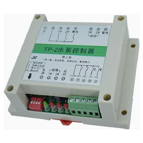 Tp-2 one in service one standby water pump controller works in turn, fault mutual switch one control two