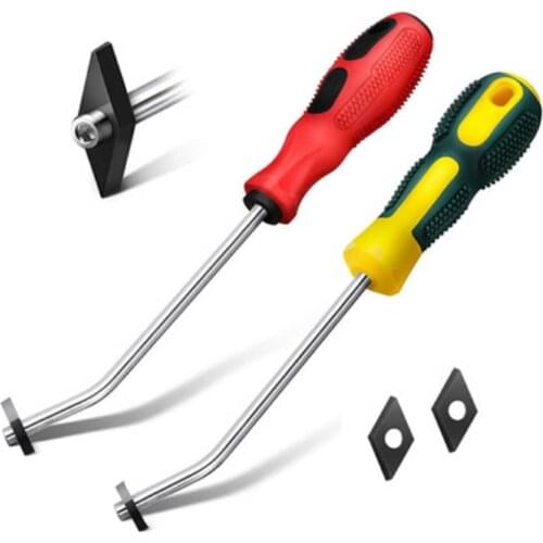 Tile Gap Cleaning Tool Tungsten Steel Slotting Cone Joint Cleaner Construction Tool Floor Tile Beauty Cleaning Cone Tile Tools