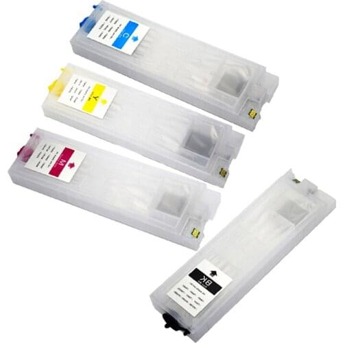 Vilaxh T945xl 945 Refillable Ink Cartridge For Epson T9451 - T9454 Workforce Pro WF-C5290 WF-C5790 WF-C5210 WF-C5710