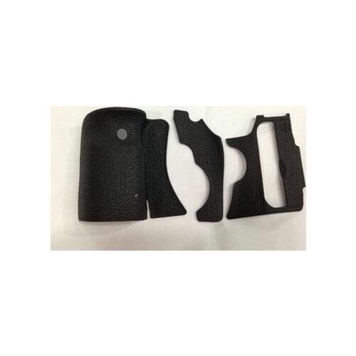 3 Pieces Grip Rubber Cover Units Complete Rubber Replacement For Canon 60D