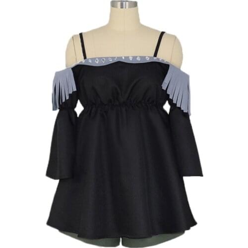 Kaede Takagaki Cosplay Costume Uniforms dress with shorts