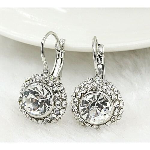 Korean Type Wild Small Fresh Earrings Alloy Geometric Elements Round Earrings Ball Pendant Long Earrings Girls Gift995
