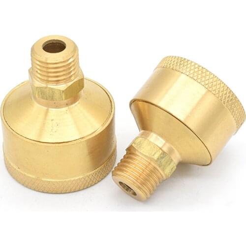 M10 M14 M16 Metric Male Thread Brass Grease Oil Cup Lubrication Oiler For Machine Tool