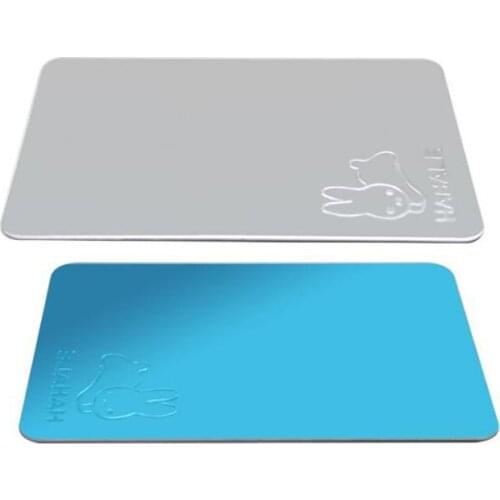 Small Animal Heat sink Embossed Ice Bed Mat for Hamster Summer Aluminum Alloy Heat Dissipation Mat Small Animal Cooling Board