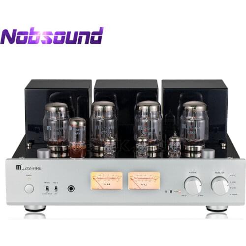 Nobsound Hi-end KT88 Vacuum Tube Integrated Push-pull Power Amplifier Phono Preamp Remote 45W*2