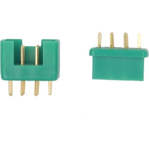 5pairs/lot 24K Goldplated pin 40Amp MPX male female Connector plug RC aeromodelling field Accessories parts 30% off
