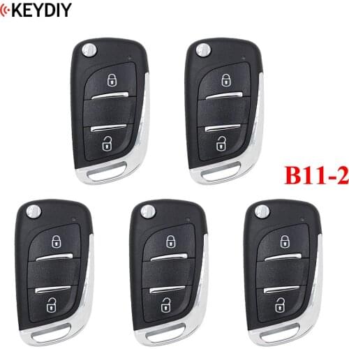 5PCS/LOT, Original KEYDIY B11-2 for KD-X2 KD900 MINIKD URG200 Key Programmer Remote Control B-Series