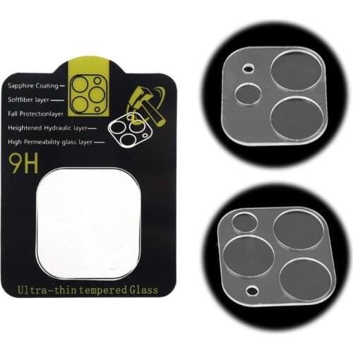 Clear Back Camera Lens Protector Cover Case Glass Flim For iPhone 11 / 11 Pro