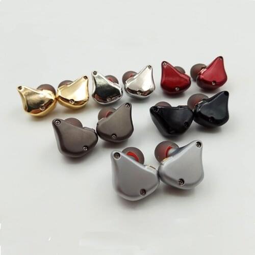 Diy Earphone shell Zinc aluminum alloy moving iron pin socket male mold private film earphone shell ear shell