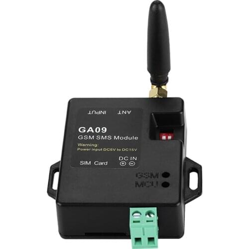 SOONHUA Mini 8 CH Home Security GSM Alarm System with Intelligent Design and Wireless SMS Alarm Call GA09 Alarm Box Antenna