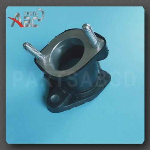 Angled 30mm Curved Carburetor Intake Manifold 200CC 250CC ATV Go Kart karting Dirt Bike Parts