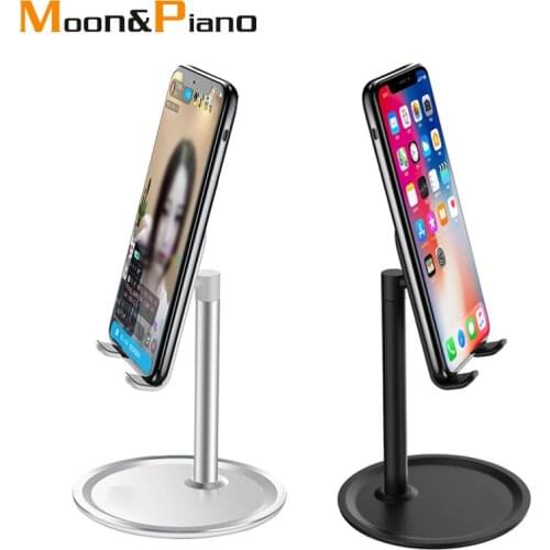 Universal Tablet Phone Holder Adjustable Cellphone Stand Mount Desktop Holders Telephone Lazy Table Aluminum Alloy Bracket