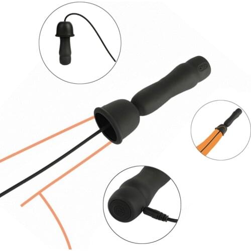 16 Speeds Urethral Catheter Dilators Vibrator Sounds Vibrating Penis Plug Silicone Male Chastity Device Sex Toys for Men Adults