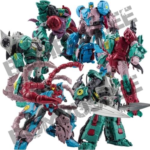【In Stock】Transformation TFC Poseidon P-01 Mentarazor P-02 Cyberjaw P-03 Bigbite P-04 Ironshell P-05 Deathclaw P-06 Thousandkill