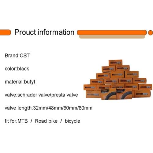 1*5pcs 10pcs 20pcs 80mm Presta Valve Bicycle Inner Tube Rubber Interior Bicycle Tire for Road Racing Carbon Wheels 700C/18-25