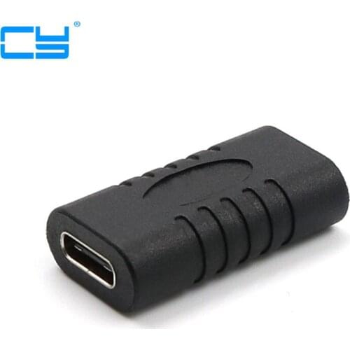 10Gbps USB 3.1 Type-C USB-C 24Pin Female to Female Extension connector Adapter USB type c for Laptop 1pcs