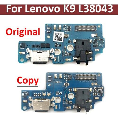 100% Original USB Charging Connector Board Plug Port Dock Flex Cable For Lenovo K9 L38043 Replacement Parts