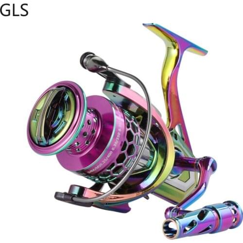 17+1BB Fishing Reel Left/Right Interchangeable Handle 4.6:1 Fishing Spinning Reel Smooth Rock Fishing Wheel New