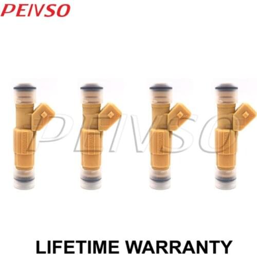 4x 0280155710 F6VE-A5A FJ78 fuel injector for FORD&MERCURY CONTOUR 1998 / MYSTIQUE 1996~1998 2.0L L4