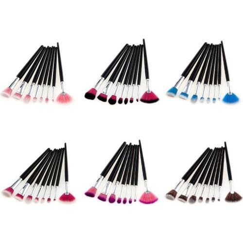 8Pcs/Kit Makeup Brushes Set Powder Eye Shadow Foundation Blend Blush Lip Cosmetic Beauty Soft Make Up Brush Tool