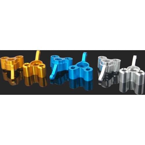 Aluminum Rear Upright(L/R) 06044/06067B Upgrade 166012 For RC 1/10 Car HSP Redcat Himoto