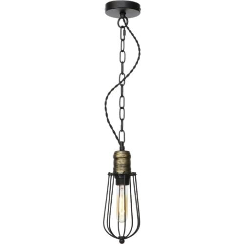 American Pendant Lights Iron Vintage Industrial Edison LED Hanging Lamp Loft Decor Dining Room Bar Indoor Lighting Luminaire