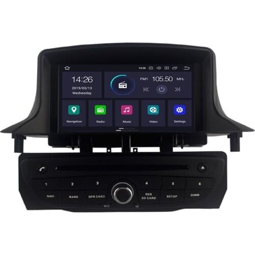 Android10 DSP Car DVD CD Player for Renault Megane 3/Renault Fluence 2009+ stereo head unit GPS navigation r adio tape recorder