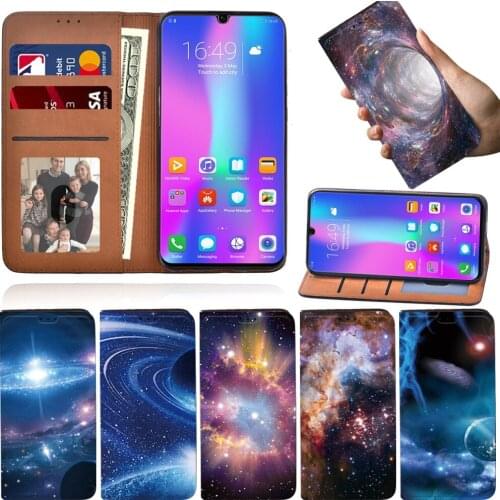 Flip Phone Case for Huawei Honor 8A/ 8A Pro/8S/9X/9X Pro/10 Lite/20 Lite/20 Mobile Phone Protective Cover With Storage Function