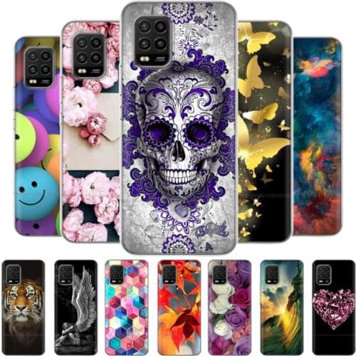 For Xiaomi Mi 10 Lite Case Silicone Soft TPU Phone Case For Xiaomi Mi 10 Lite 5G Mi10 Lite Back Cover 6.57 inch Coque Bumper