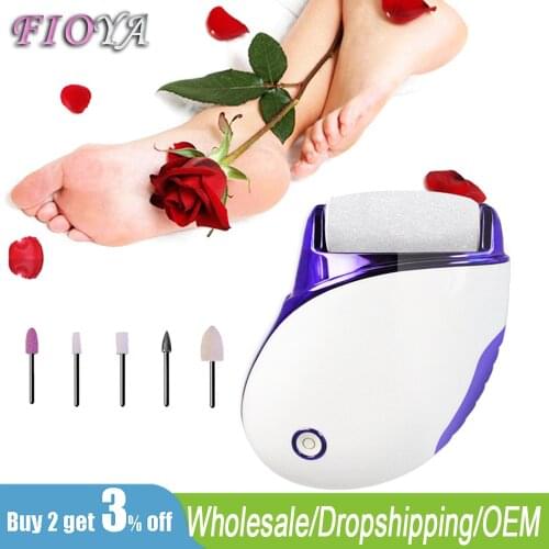 Electric Callus Remover Foot File for Smooth Heel Skin 2 in 1 Foot Care Tool Nail Drill Bit for Pedicure Women Pedicure Tools