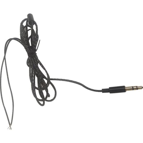 1.5M HIFI Earphone Cable Repair 3.5mm Earphone Headphone Audio Cable Repair Replacement Cord Wire Earphone Cable 4pole plug