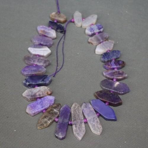 Kindgems Jewelry, Purple Slice Necklace Finding, 2017 Freeshipment Pendant Super Popularity European Fashion Jewelry for Women