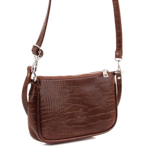 Moxee-Tan Color Anaconda Pattern Women 'S Shoulder Bag