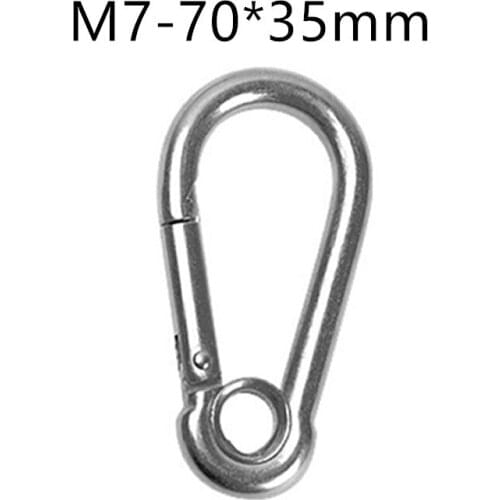 Outdoor Mountaineering Hanging Spring Clip Snap Clasp Hook Carabiner Buckle Tool