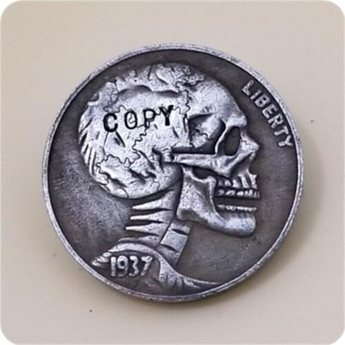 Hobo Nickel Coin_Type #13_1937-S BUFFALO NICKEL COIN