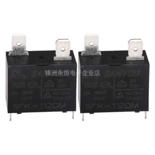 NEW relay 3PCS SFK-112DM-E SFK 112DM E G4A-1A-E 12VDC DC12V 25A 4PIN Electric water heater air conditioning relay