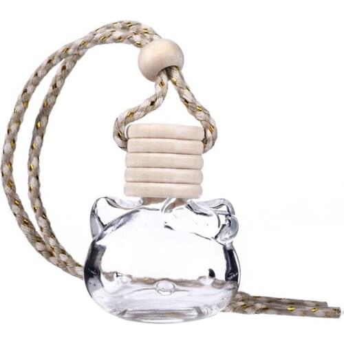 6ml 10ml Transparent Many Style Perfume Pendant Essential Oil Aromatherapy Dispenser Aroma Interior Decoration 25pcs/lot