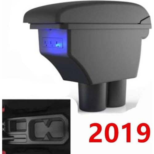 For 2019 Suzuki Jimny armrest box central Store content Storage box
