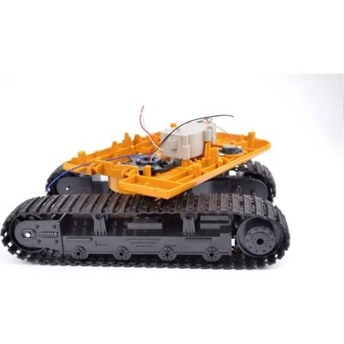 Robot Tank excavator Chassis cralwer digger rugged strong left and right turning DIY SN1000