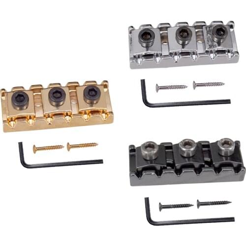 43mm Double Tremolo Bridge System String Nut for Electric Guitar Replacement Parts