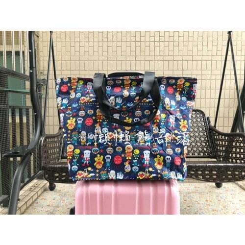 LISM Doraemon Anpanman Fashion Anime Handbags Portable Shopping Bag Reusable Tote Foldable Pouch Storage Bags NEW